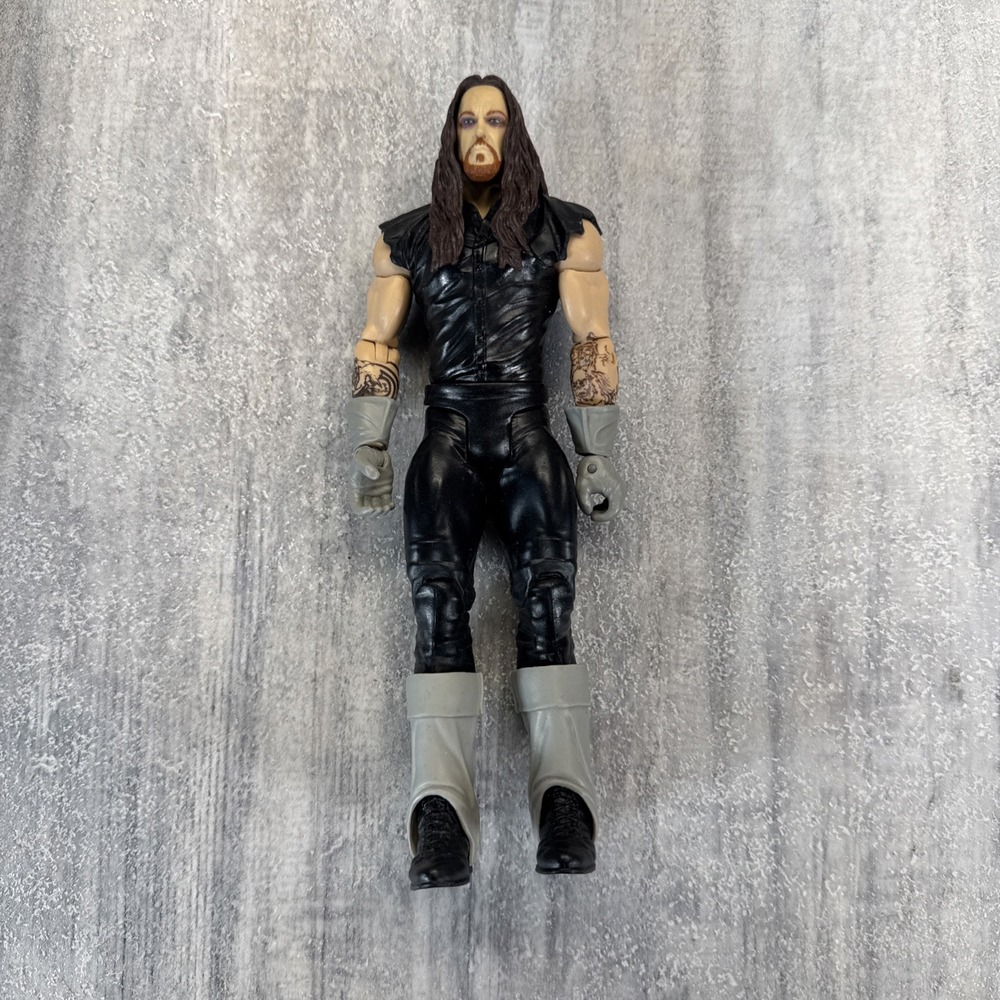 WWE Mattel Basic Then Now Forever Undertaker WWF Action Figure